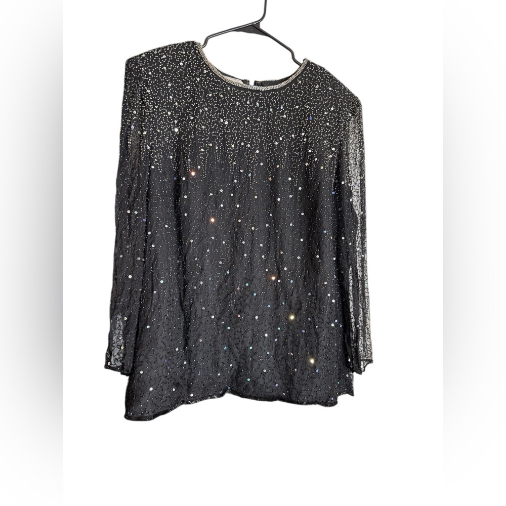 Vintage Stenay Wonans evening top 3X - Picture 2 of 3